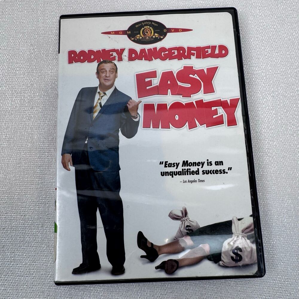 Easy Money DVD Rodney Dangerfield 1983 Comedy Co-Star Joe Pesci